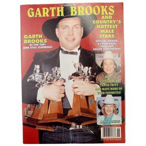 Vintage Garth Brooks Magazine Special Tribute 1992 Trisha Reba Clint Starline